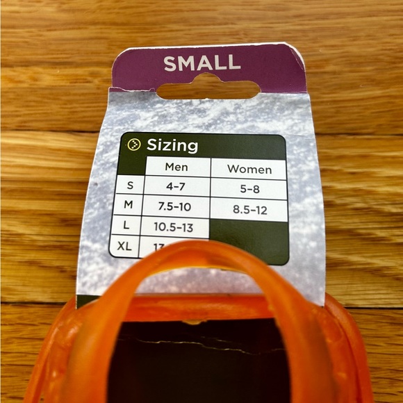 STABILICERS LITE studded shoe covers cleats for snow and ice - Size S Orange - Picture 3 of 3